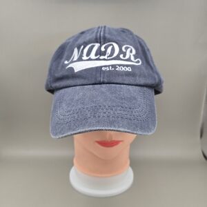 Hit Wear NADR Est 2000 Washed Cotton Adjustable Leather Strapback Hat